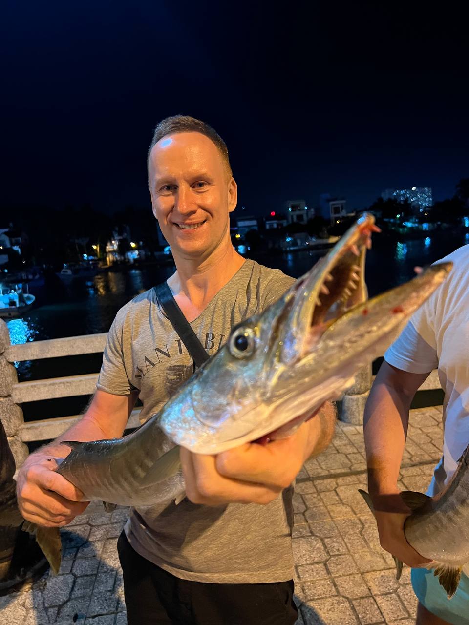 Ночная охота на кальмара